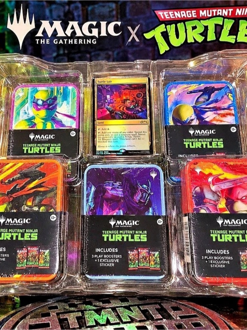 Magic: The Gathering Teenage Mutant Ninja Turtles 5-Tin Booster Collection
